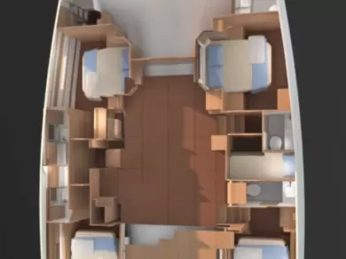 Rent a Dufour Dufour Catamarans 48 Sail Lefkáda