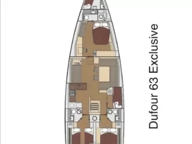 Sailboat rental with or without captain Dufour Primošten