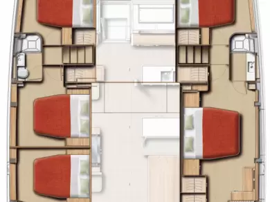 Yacht charter Rogoznica cheap Bali 5.8