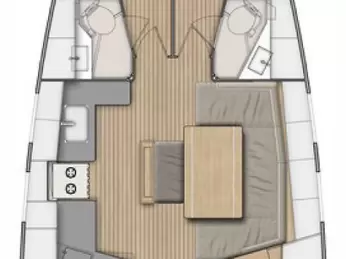 Boat rental Bénéteau Oceanis 46.1 in Biograd na Moru on Samboat