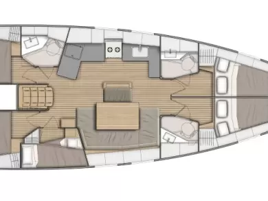 Boat rental Bénéteau Oceanis 46.1 in Split on Samboat