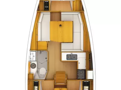 Sailboat rental in Mali Lošinj - Jeanneau Sun Odyssey 389