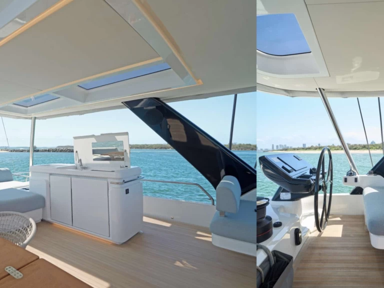 Bareboat Rental Luxury Yacht Lagoon with a boat licence