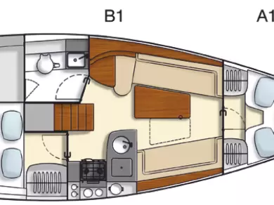 Sailboat for rent Alimos at the best price