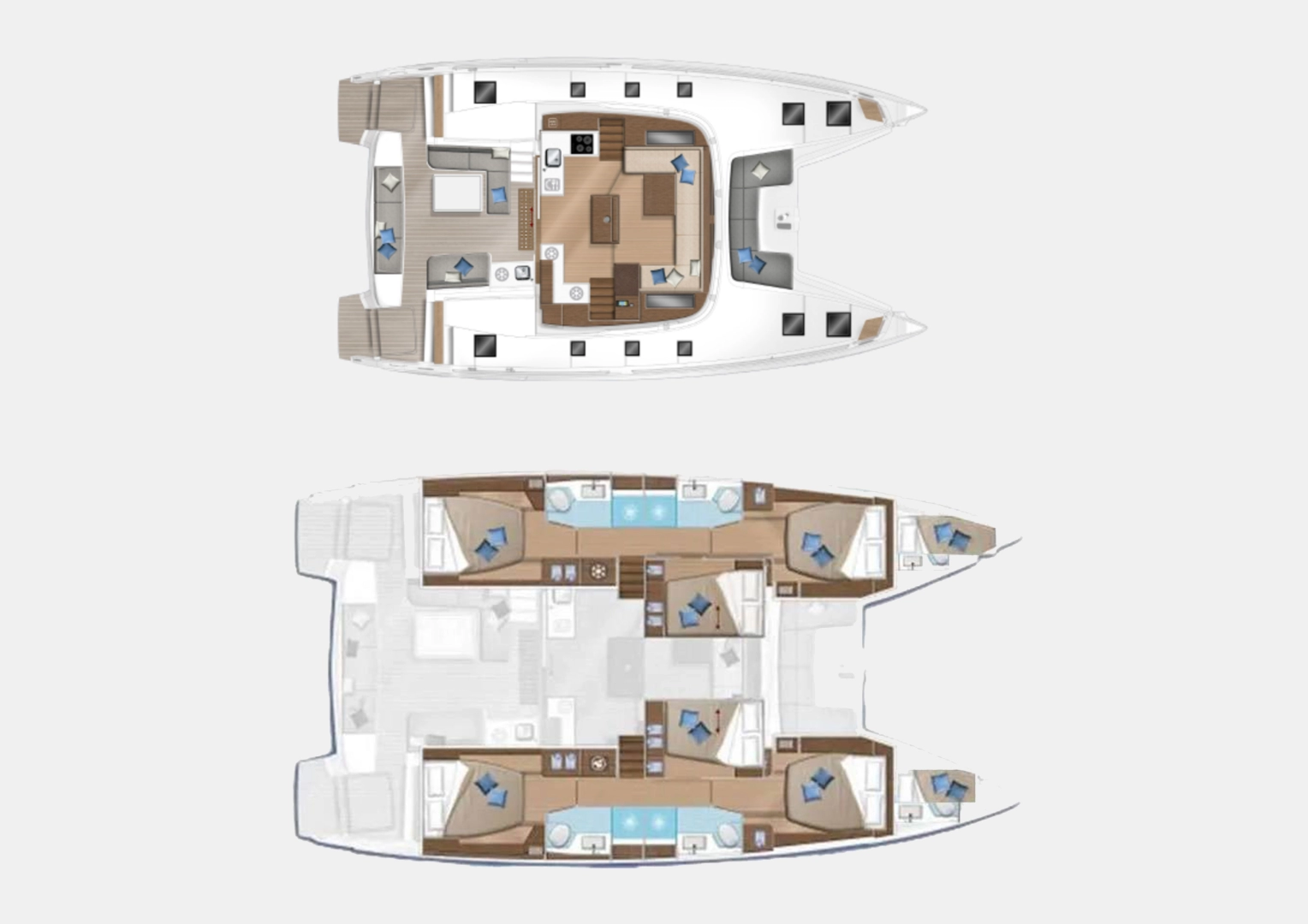 Boat rental Lagoon Lagoon 50 in Alimos on Samboat