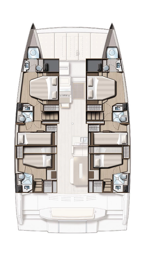 Catamaran rental with or without captain Bali Kaštela