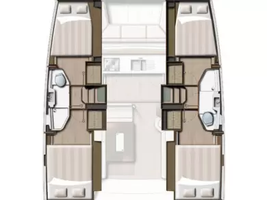 Bareboat Rental Catamaran Bali with a boat licence