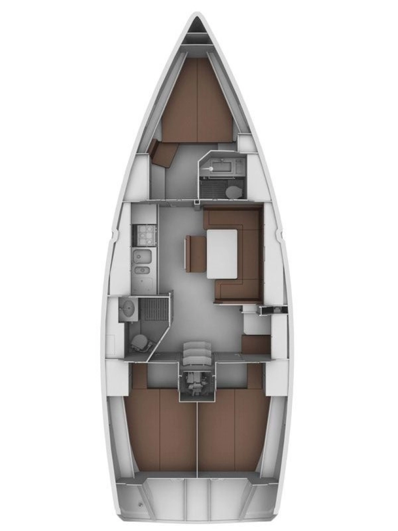 Sailboat rental in Sukošan - Bavaria Cruiser 40