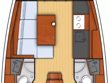 Bénéteau Oceanis 38.1 charter bareboat or captained in  Split