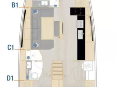 Sailboat rental with or without captain Hanse Kaštela