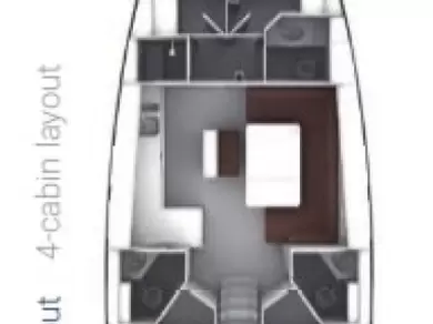 Bareboat Rental Sailboat Bavaria with a boat licence