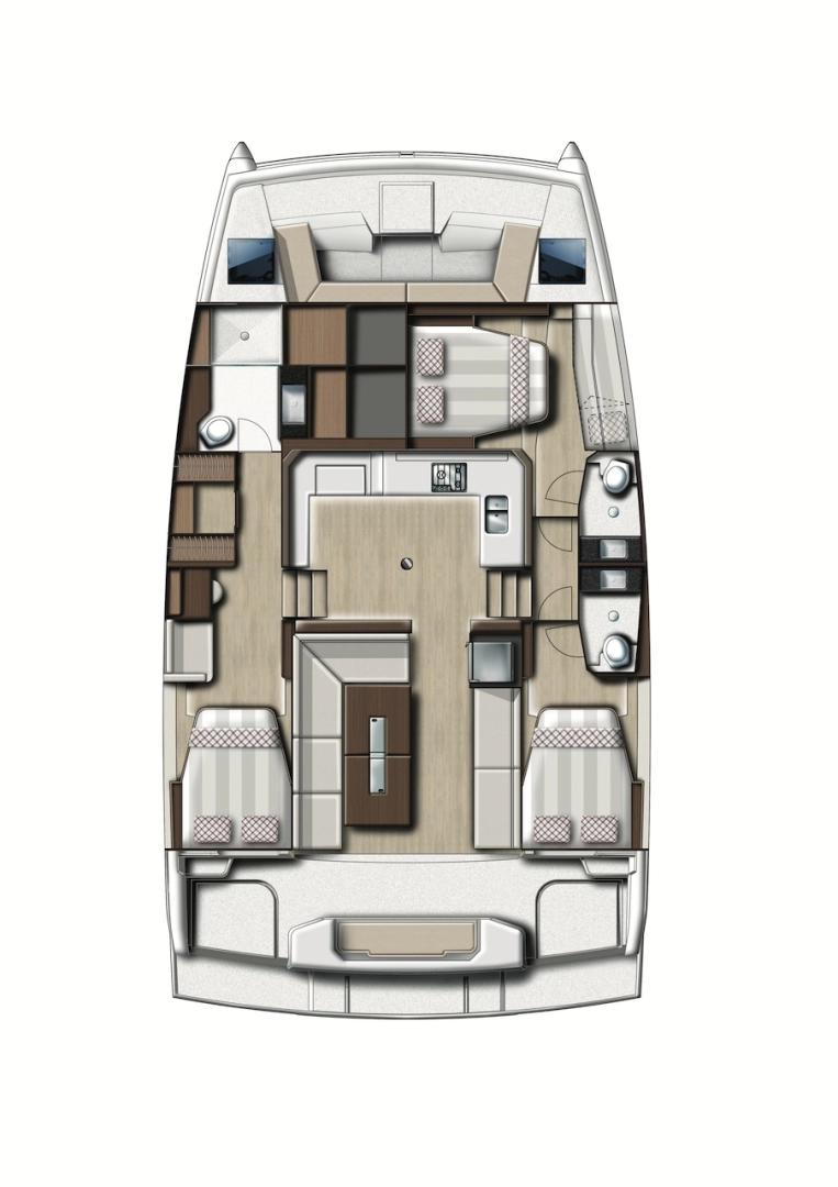 Bali Bali Catspace Voile charter bareboat or captained in  Pirovac