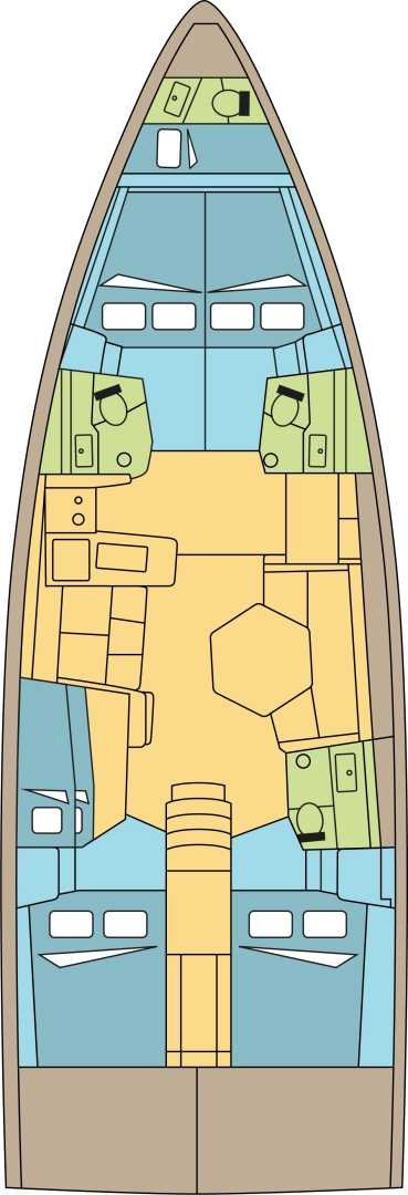 Sailboat for rent Seget Donji at the best price