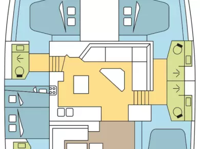 Rent a Fountaine Pajot Tanna 47 Olbia