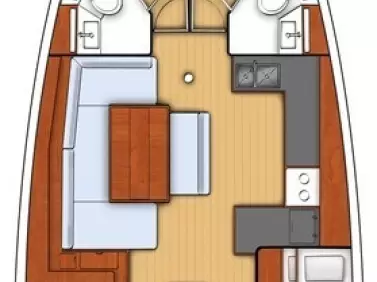 Bareboat Rental Sailboat Bénéteau with a boat licence