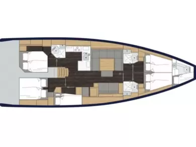 Yacht charter Nikiána cheap Bavaria C50