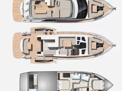 Bareboat Rental Luxury Yacht Galeon with a boat licence