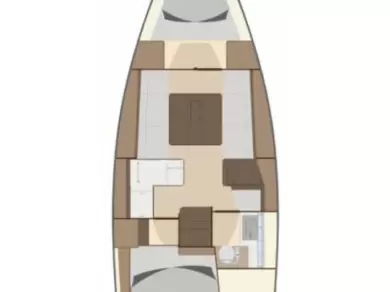 Dufour Dufour 335 Grand Large charter bareboat or captained in  Primošten