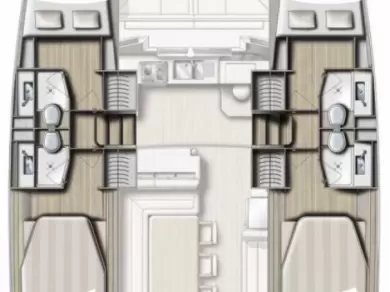 Catamaran rental with or without captain Bali Gouvia