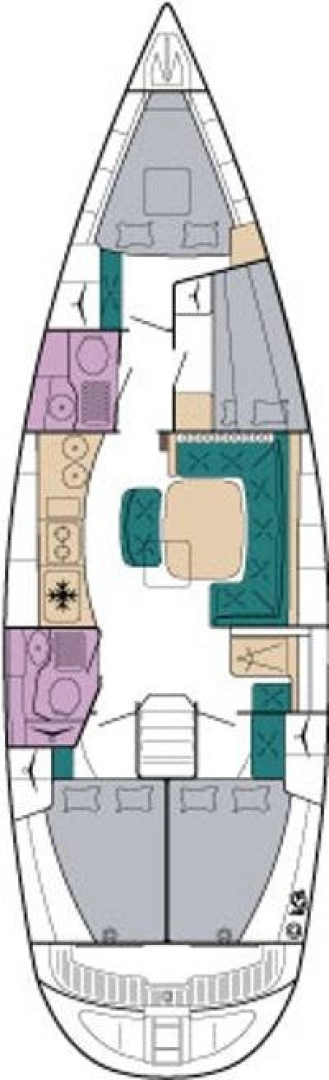 Sailboat for rent Ávdira at the best price