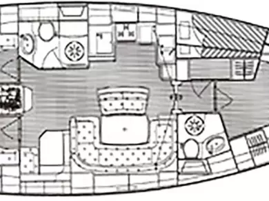 Bavaria Cruiser 46 charter bareboat or captained in  Ávdira