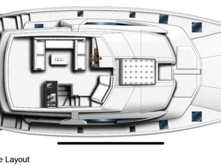 Bareboat Rental Catamaran Leopard Catamarans / Robertson & Caine with a boat licence