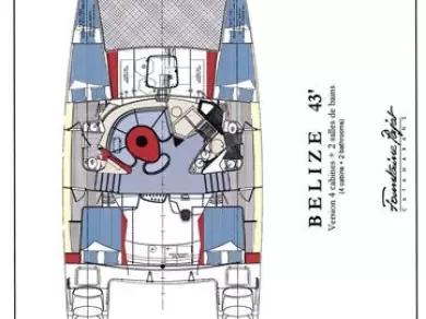 Rent a Fountaine Pajot Belize 43 Lefkáda