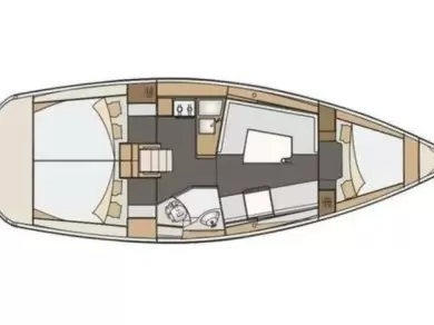Bareboat Rental Sailboat Elan with a boat licence
