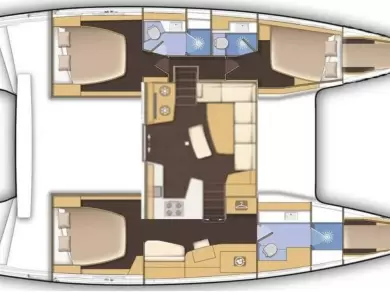 Catamaran rental with or without captain Lagoon Rogoznica