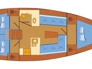 Yacht charter Heiligenhafen cheap Cruiser 37