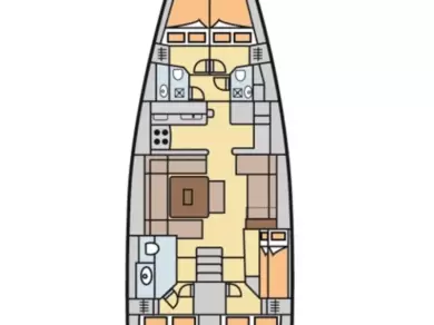 Sailboat rental in Fethiye - Dufour Dufour 500 Grand Large