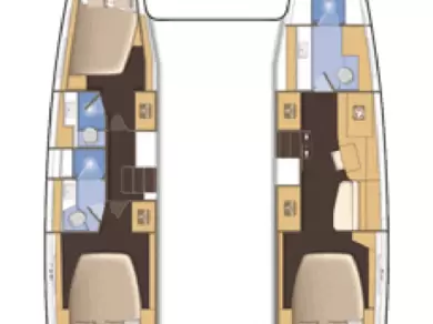 Catamaran rental in Road Town - Lagoon Lagoon 42