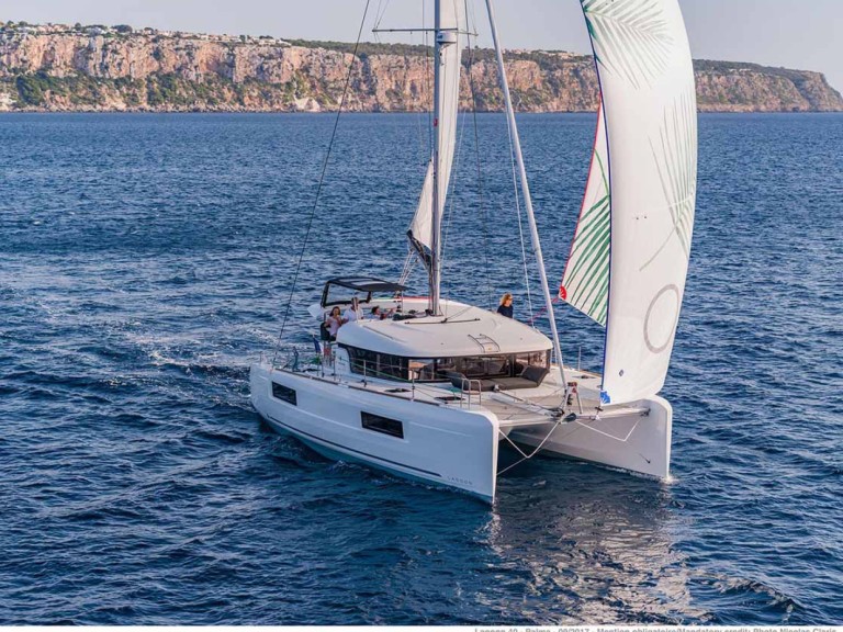Bareboat Rental Catamaran Lagoon with a boat licence