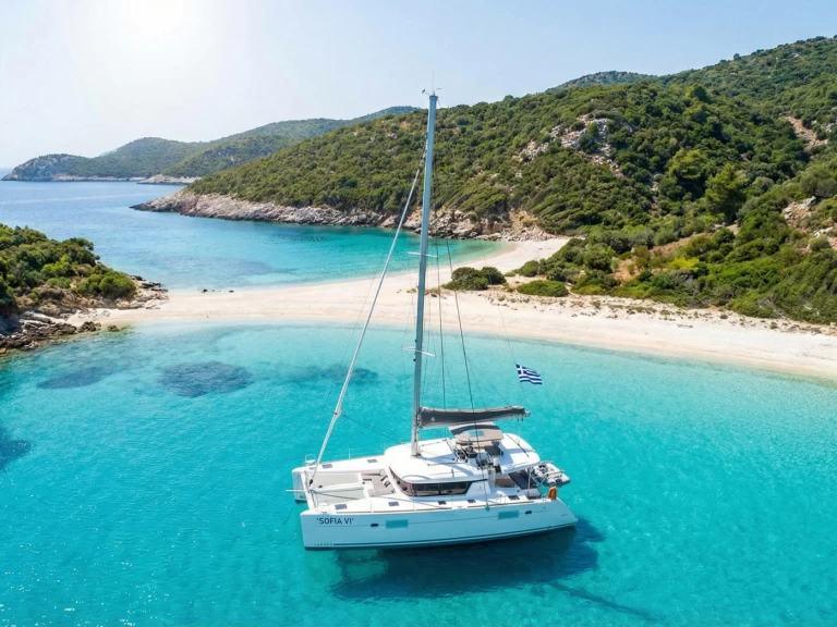 Yacht charter Athens cheap Lagoon 42