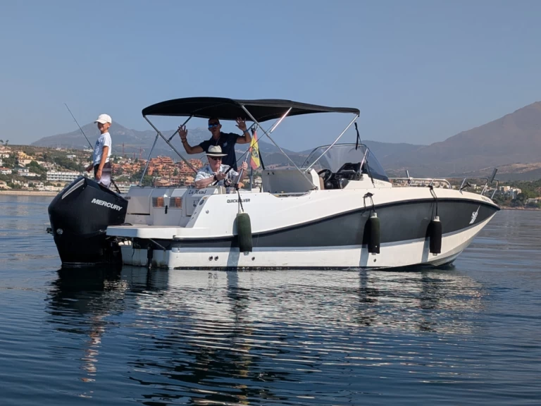 Yacht charter Estepona cheap Activ 755 Open
