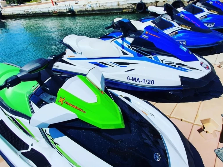 Bareboat Rental Jet ski Yamaha with a boat licence