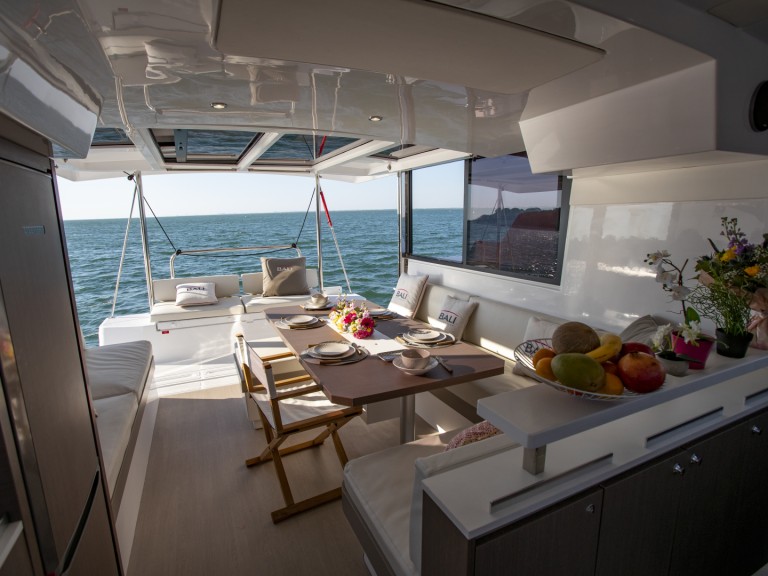 Bareboat Rental Catamaran Bali with a boat licence