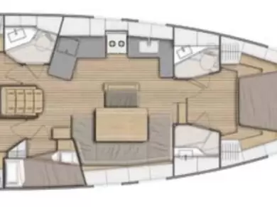 Sailboat rental in Komolac - Bénéteau Oceanis 46.1