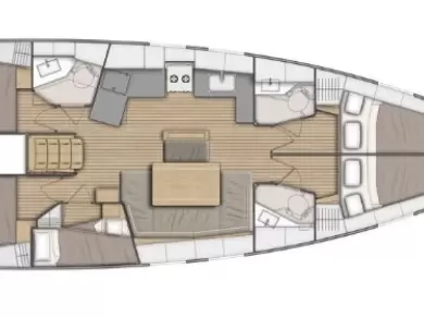 Sailboat rental in Lefkáda - Bénéteau Oceanis 46.1