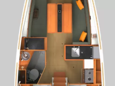 Yacht charter Rogač cheap Sun Odyssey 349