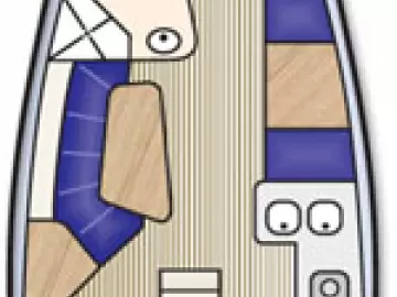 Bareboat Rental Sailboat Catalina Yachts with a boat licence