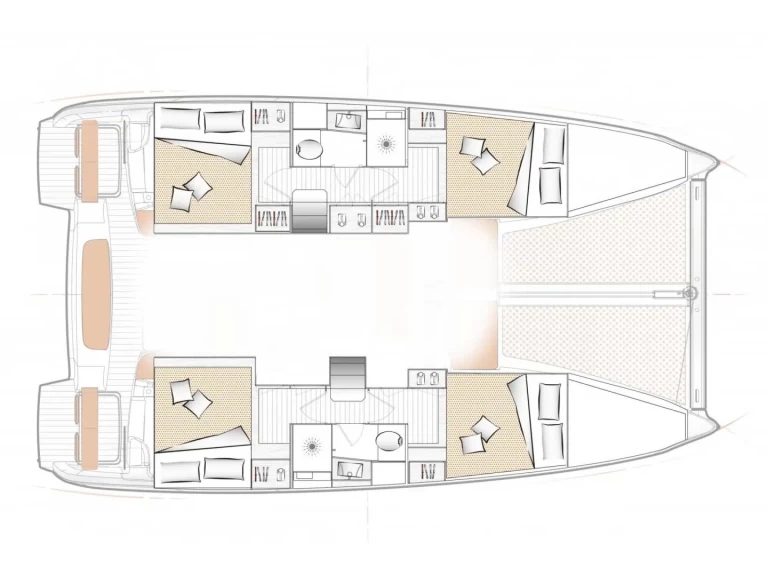 Catamaran rental with or without captain Excess Papeete