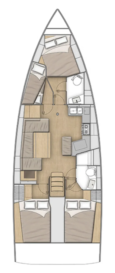 Sailboat for rent Zadar at the best price