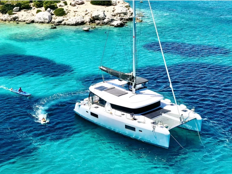 Bareboat Rental Catamaran Lagoon with a boat licence