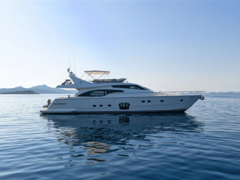 Luxury Yacht rental with or without captain Ferretti Split