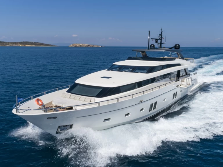 Luxury Yacht rental in Palaio Faliro - Sanlorenzo Sanlorenzo Yacht SL106