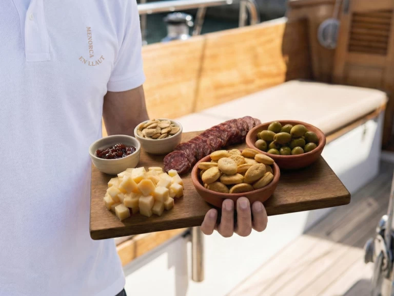 Capeador llaut menorquin charter bareboat or captained in  Mahón