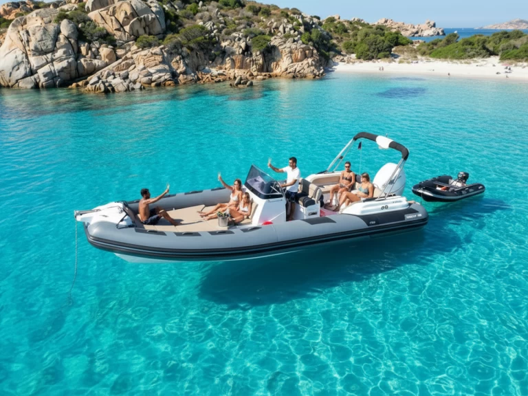RIB rental with or without captain Joker Boat Porto Cervo