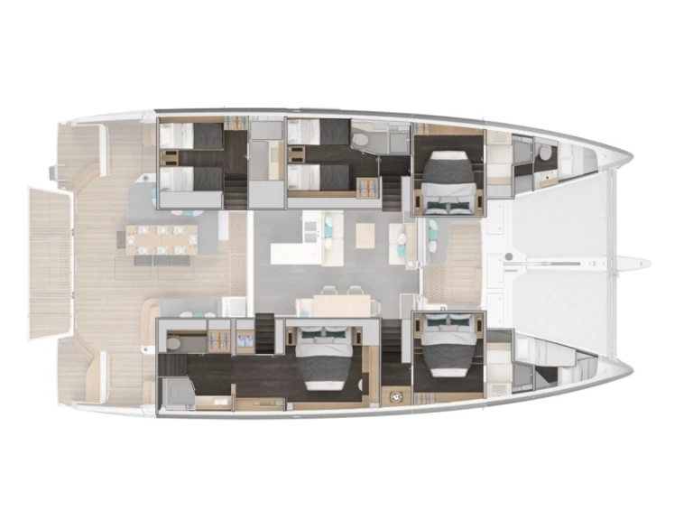 Catamaran rental with or without captain Lagoon Kaštel Gomilica