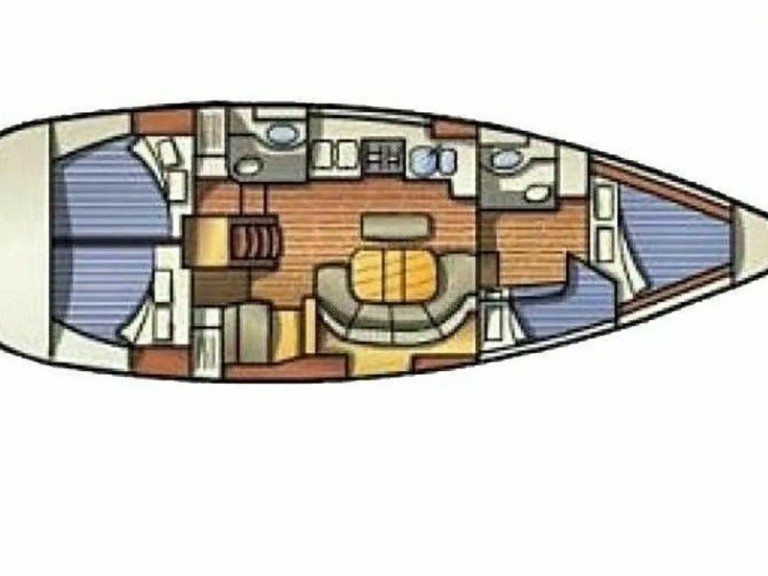 Bénéteau Oceanis 411 Clipper charter bareboat or captained in  Nikiána